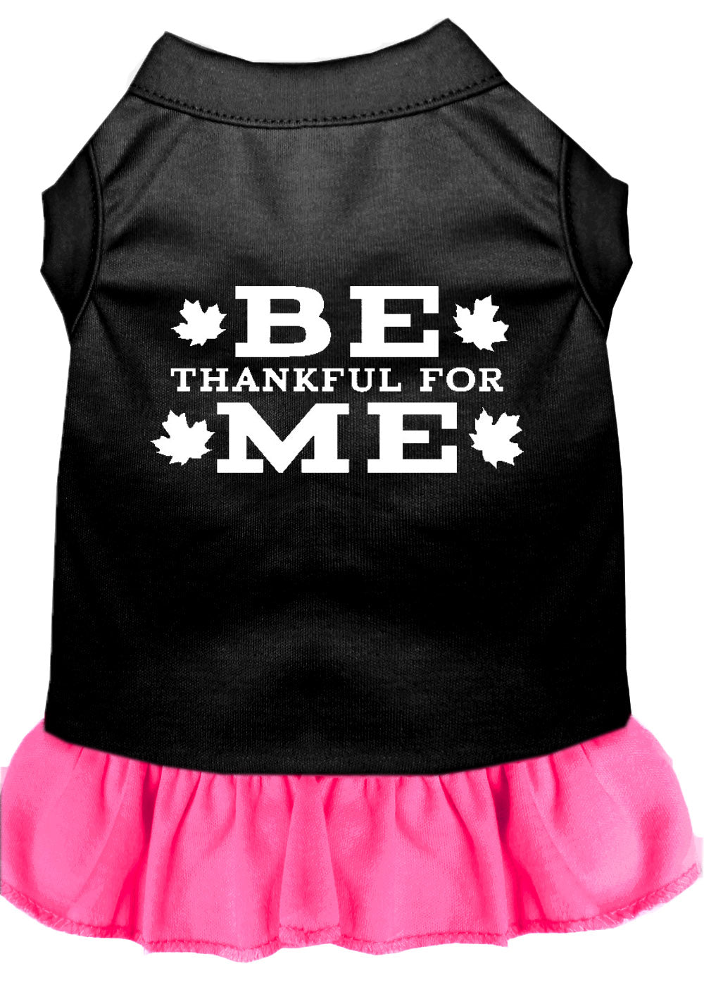 Be Thankful for Me Screen Print Dress