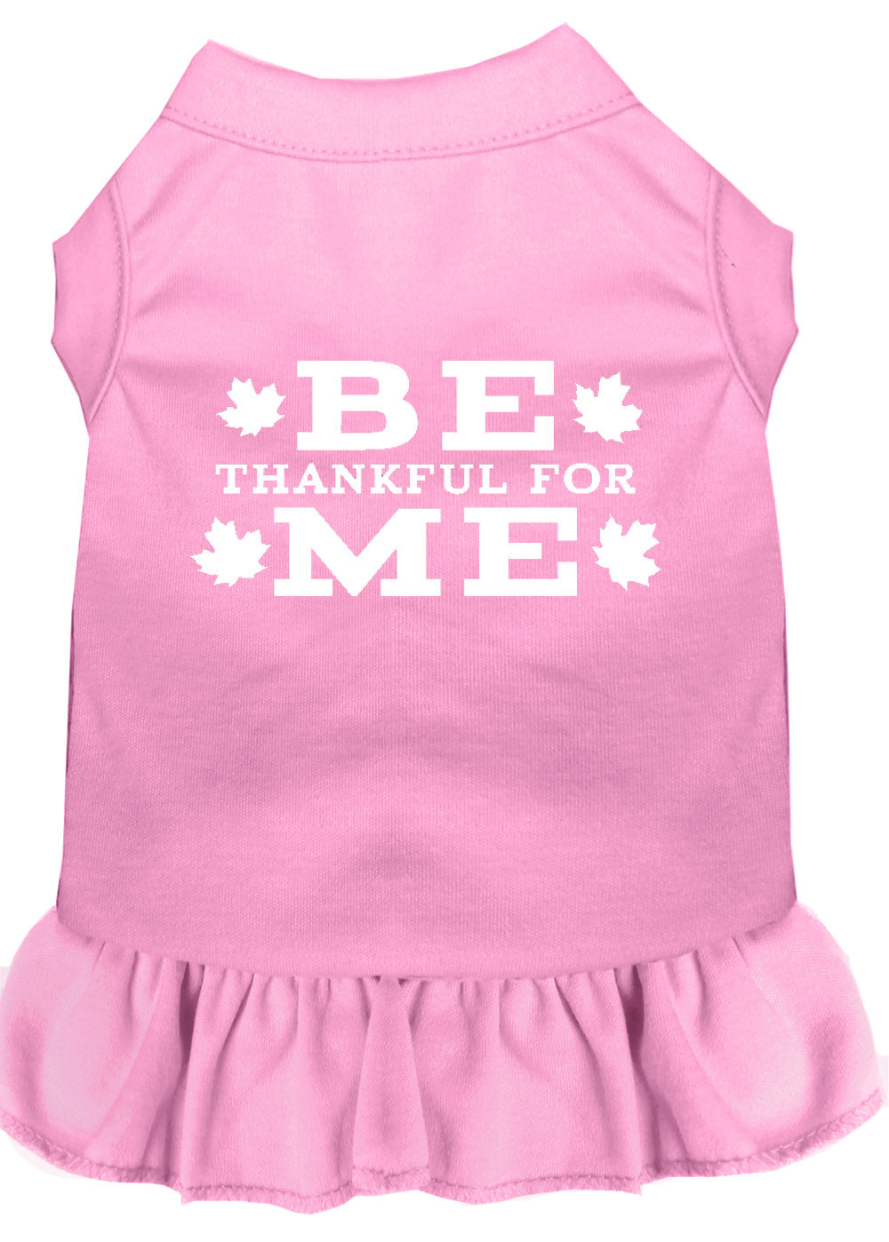 Be Thankful for Me Screen Print Dress