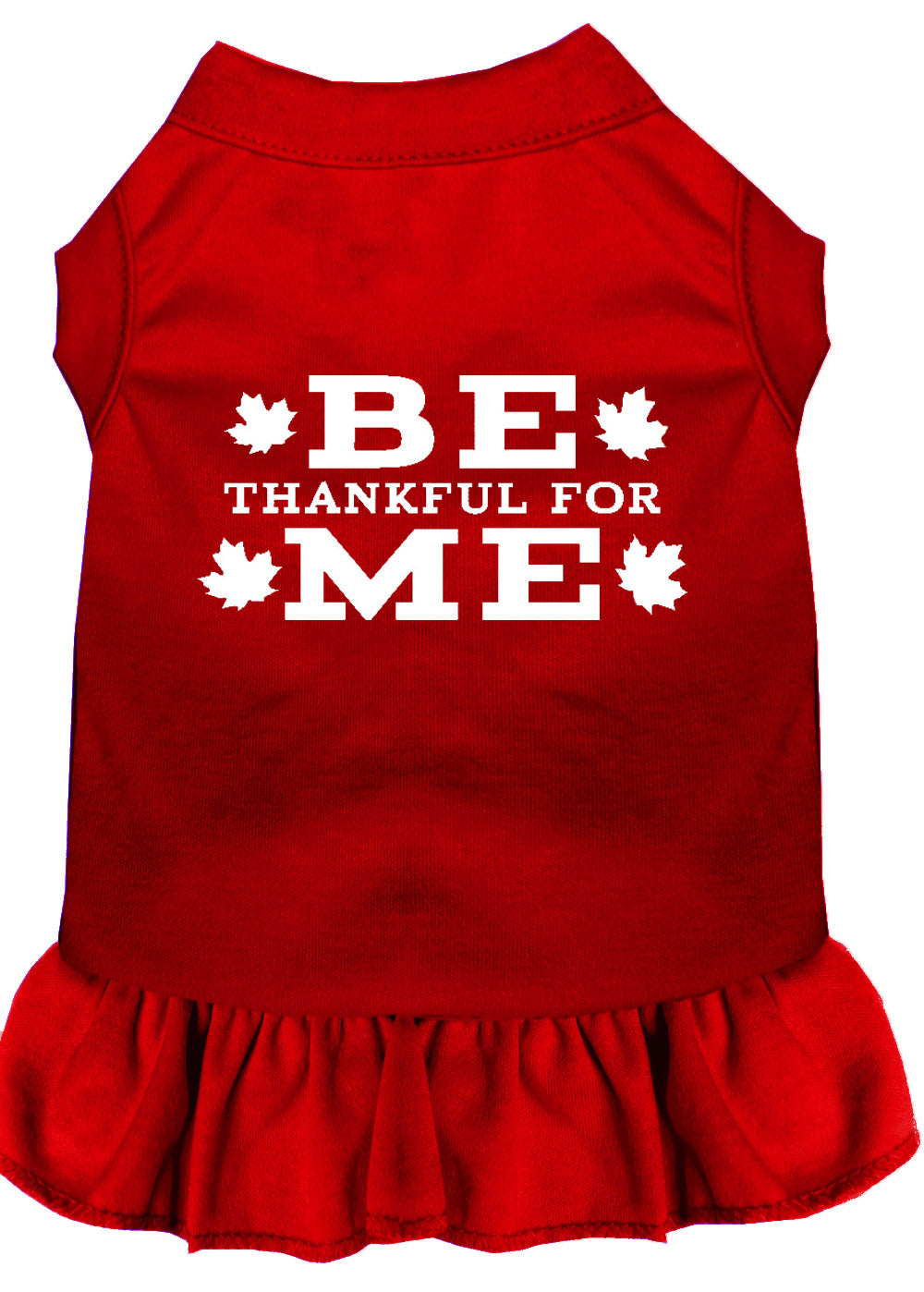Be Thankful for Me Screen Print Dress
