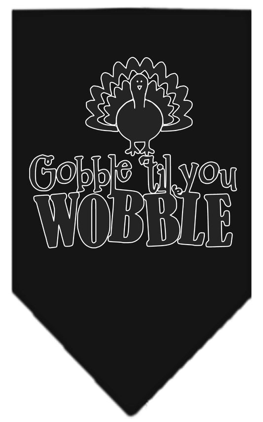 Gobble til You Wobble Screen Print Bandana