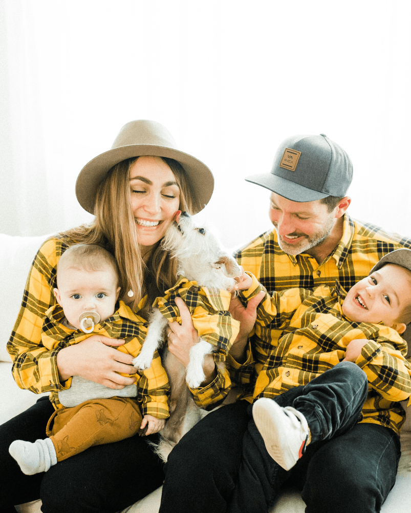 Campfire Flannel for Pups + People