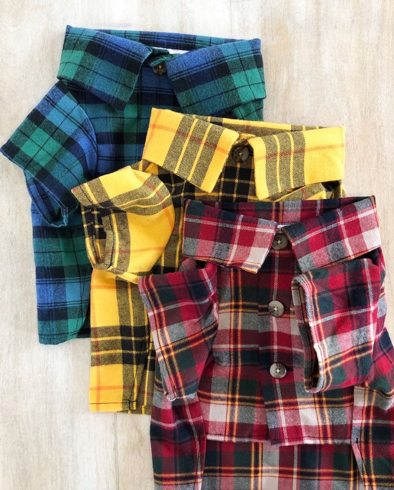 Campfire Flannel for Pups + People