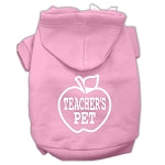 Teachers Pet Screen Print Pet Hoodies